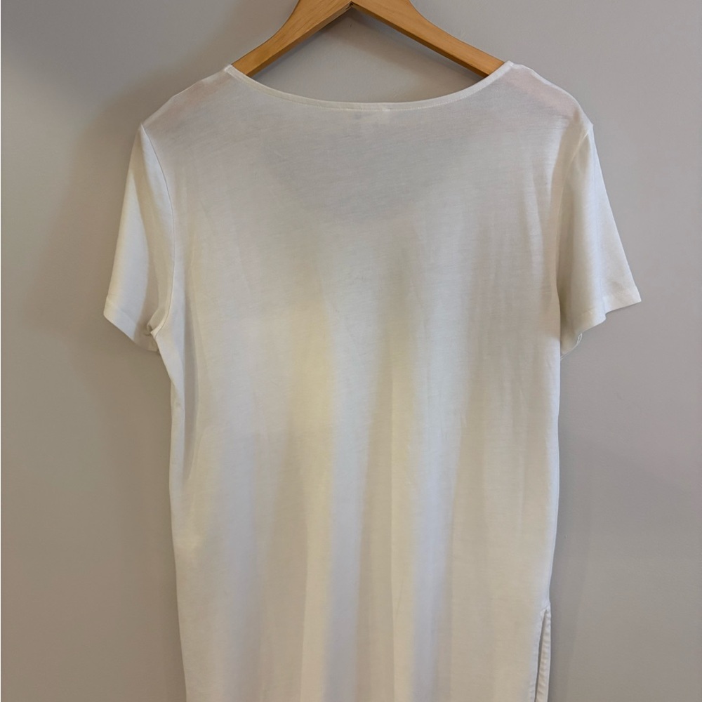 Wilfred Classic White Short Sleeve Tee - Picture 2 of 3